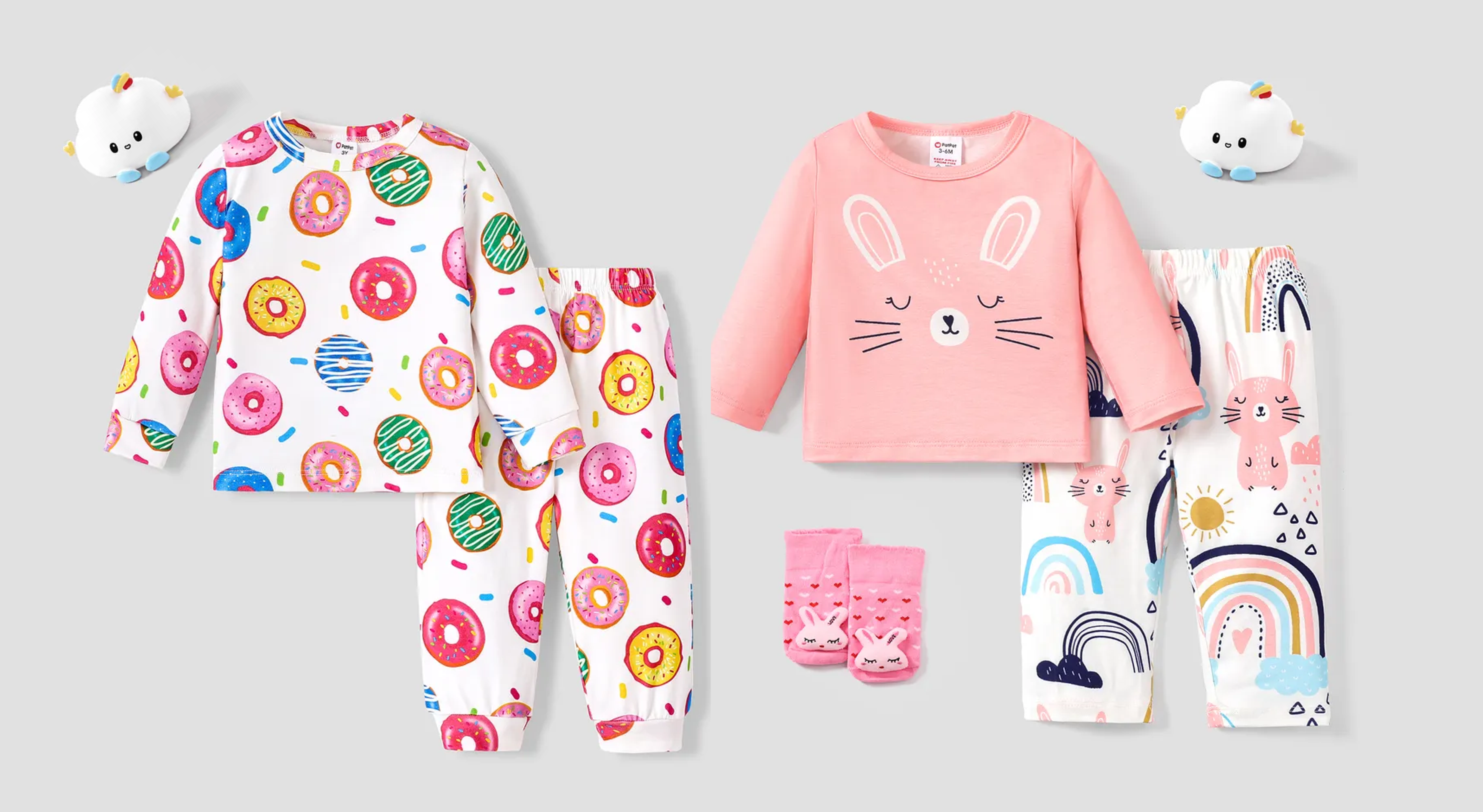 5 Cuddly Pajama Sets for Your Baby Girl's Sweet Dreams - 1