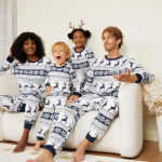 Snuggle Up in Style Parent-Child Pajamas - 31