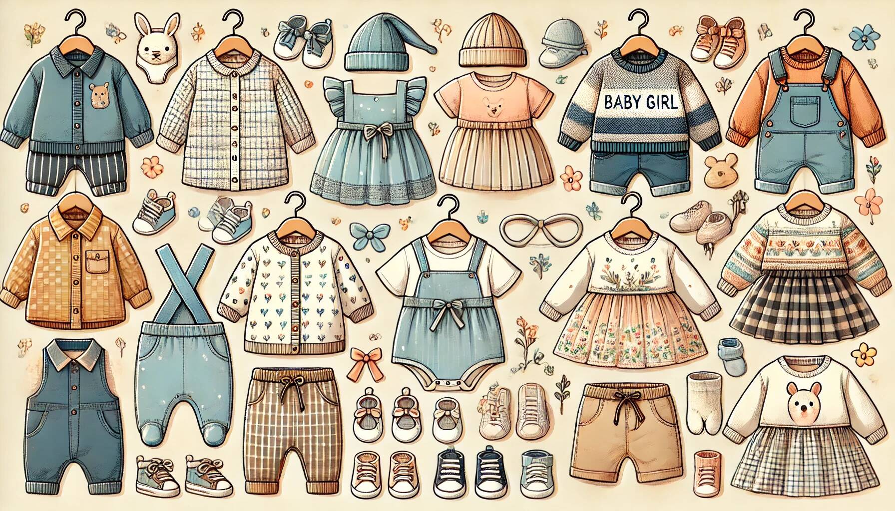 Dressing Your Little Ones in Style Cute Baby Boy and Girl Clothes