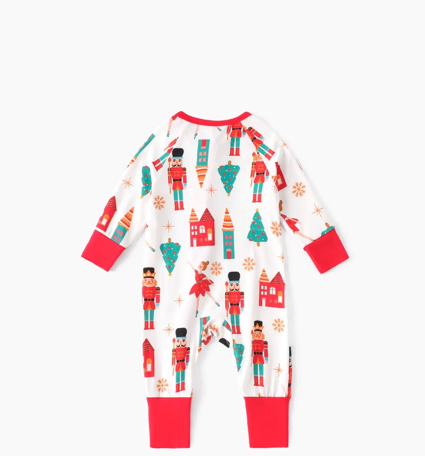 Christmas-Themed Jumpsuit from Bamboo Fabric