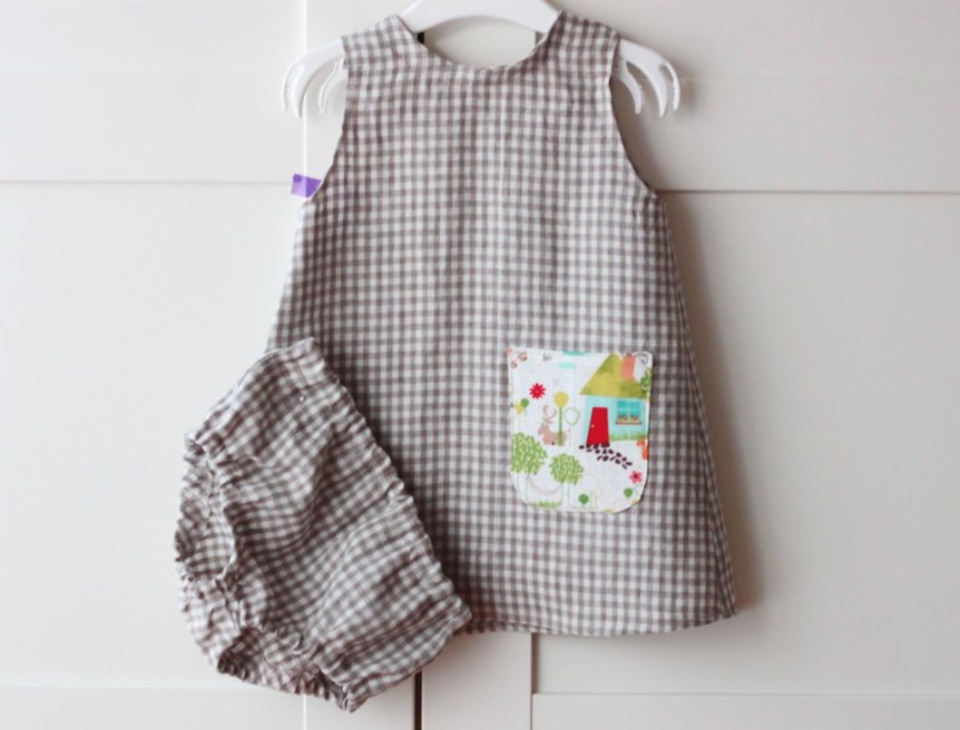 Handwoven DIY Baby Dress