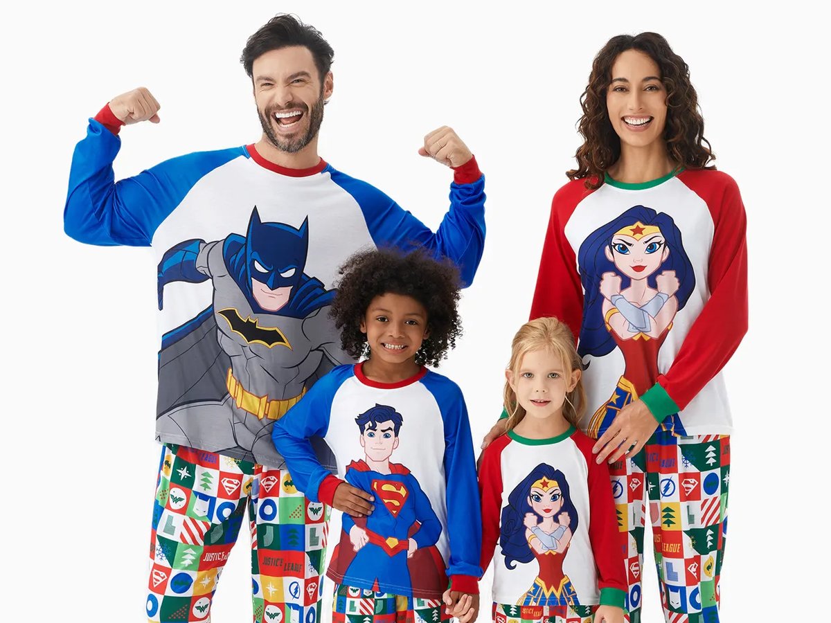 Unite as Heroes: Justice League Family Matching Costumes for Epic Moments