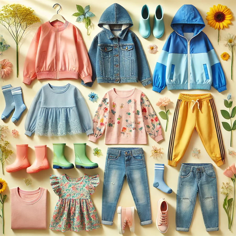 How to Build a Spring Wardrobe for Kids - 2